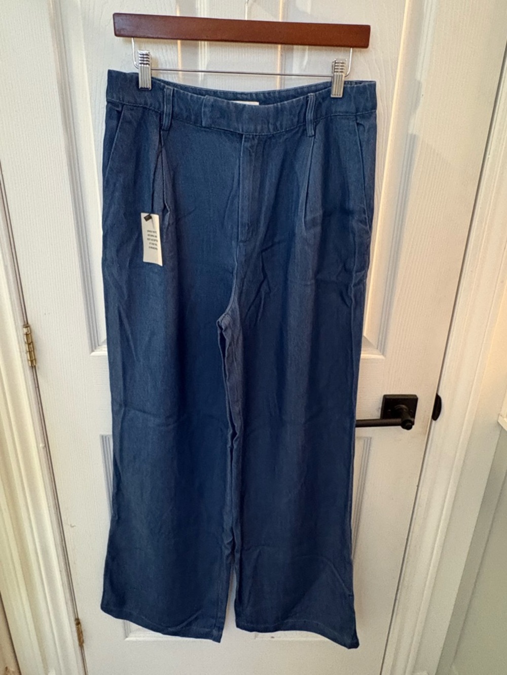 Lovers + Friends Indigo Blue High-Rise Pants